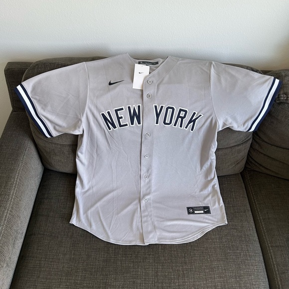 Nike Other - Nike Authentic New York Yankees Aaron Judge #99 Gray MLB Jersey Men’s Sz: L